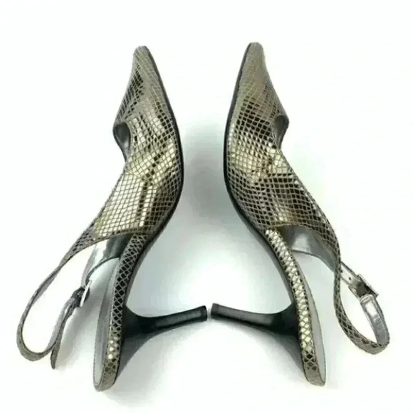 New Calvin Klein heels size 6.5 Deema gray suede - Picture 5 of 12